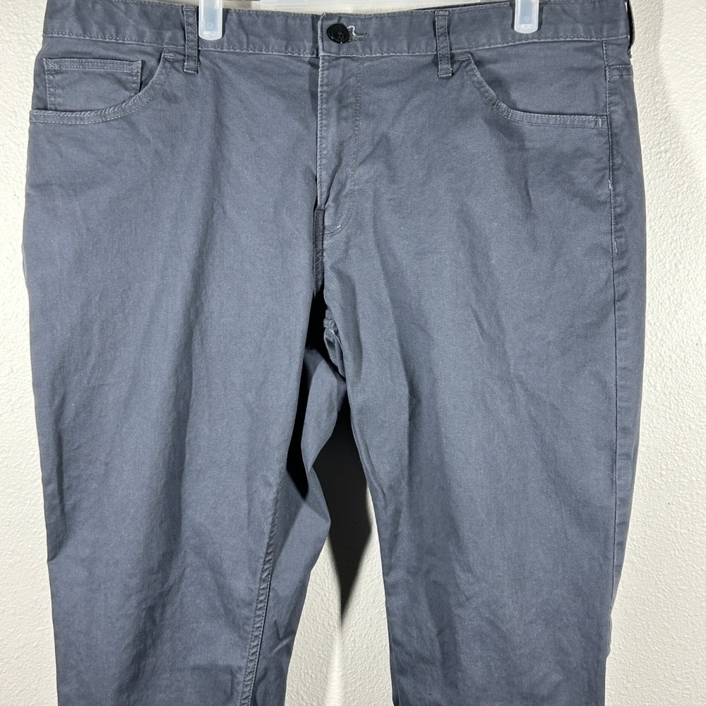 Michael Kors Parker Slim Fit Gray Stretch Chino Pants Mens 38x32